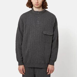 Snow Peak Natural Warm Stretch Men's Pullover Grey